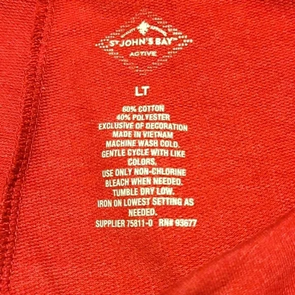 st John's Bay French Terry Capri Pants - Picture 6 of 10